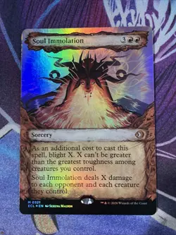 Soul Immolation (Showcase Foil) MTG: Lorwyn Eclipsed - Image 1