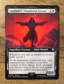 Magic MTG Final Fantasy Fandaniel Telophoroi Ascian #146 *NON-FOIL* Extended Art - Image 1