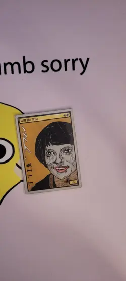 MTG ALTER: Will the Wise, by Mr. Forest. Full art alter - Image 1