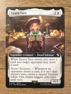 Magic MTG Final Fantasy Tataru Taru #138 *NON-FOIL* Extended Art Rare - Image 1