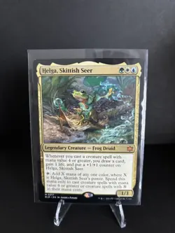 Helga, Skittish Seer - Bloomburrow - MTG 217 BLB - Image 1