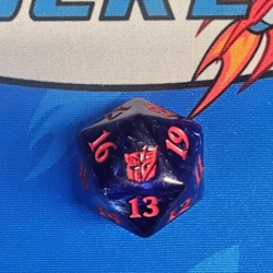 MTG - The Brothers' War - Transformers D20 Oversized Die Spindown Dice - Image 1