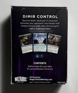 Magic the Gathering Standard Challenger Deck 2022 DIMIR CONTROL 195166138817 - Image 2