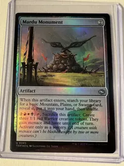 Mardu Monument U Tarkir: Dragonstorm # 245 NM Foil - Image 1
