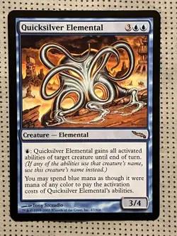 Quicksilver Elemental Mirrodin Regular - Image 1