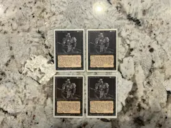 Hypnotic Specter Revised x4 - Magic the Gathering Revised Hypnotic Specter Mp-Hp - Image 1