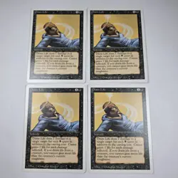4x Drain Life Revised Playset MTG Magic The Gathering - Image 1