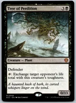Tree of Perdition M Commander: Lorwyn Eclipsed 49 NM - Image 1