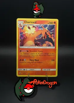 Pokemon TCG - Charizard #3/70 Dragon Majesty - NON HOLO - HP - Image 1