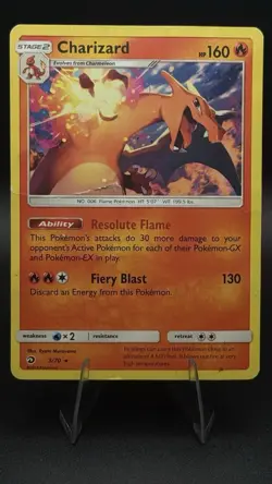 Pokemon TCG - Charizard #3/70 Dragon Majesty - NON HOLO - HP - Image 2