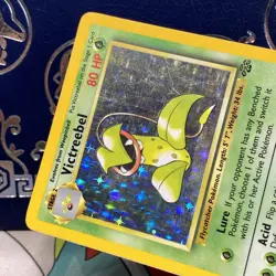 1999 Pokemon TCG Victreebel Holo Rare Unlimited Jungle 14/64 LP - Image 4
