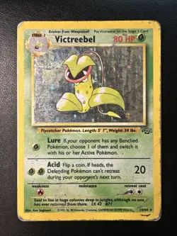 Victreebel [HP/DMG] - 14/64 - Pokemon TCG Jungle Unlimited Holo Rare WOTC - Image 1