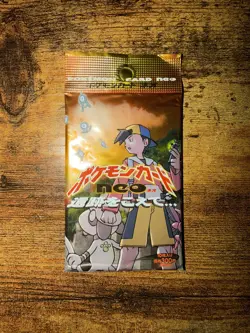 Pokemon Neo Discovery Crossing The Ruins Japanese Booster Pack Sealed - Image 1