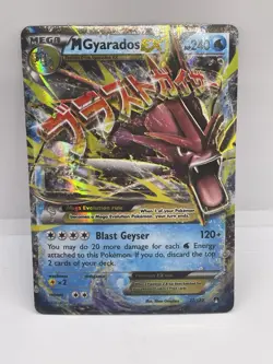 M Gyarados EX Holo Rare XY Breakpoint 27/122 - Pokemon TCG Pokemon Card - Image 1