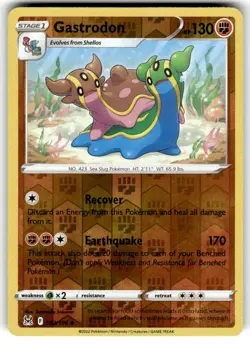 Reverse Holo Gastrodon 102/196 Lost Origin Uncommon Pokemon TCG NM - Image 1