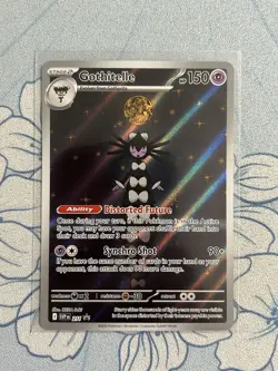 Pokemon Gothitelle TCG SVP 211 Black Star Promo White Flare NM Condition - Image 1