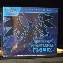 Pokemon TCG Mega Evolution Phantasmal Flames Elite Trainer Box ETB Sealed ✅ - Image 1