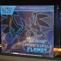 Pokemon TCG Mega Evolution Phantasmal Flames Elite Trainer Box ETB Sealed ✅ - Image 2