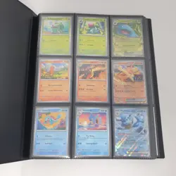 Pokemon 151 Complete Base Set 165/165 Common + Holo + Ex + Energy Binder SV - Image 3