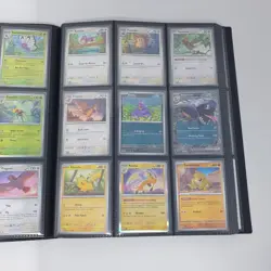 Pokemon 151 Complete Base Set 165/165 Common + Holo + Ex + Energy Binder SV - Image 5