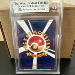 1996 Pokemon TCG Japanese Base Set #6 Charizard Holo Rare Beckett Near Mint 7 - Image 3