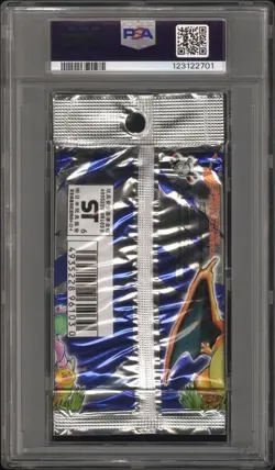 1996 Nintendo Pokemon | 291 Yen Japanese Base Set Foil Pack | PSA 7 Near Mint - Image 2