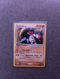 Armaldo EX 16/17 Pop Series 1 Non-Holo 2004 LP Pokemon - Image 1