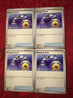 4x Energy Switch - Various Sets - Pokemon TCG - Playset - Image 1