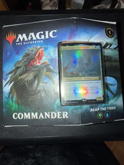 1x Reap The Tides MTG EDH Commander Deck Commander Legends Startropic New Sealed 701575680566 - Image 1