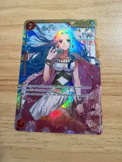 OP04-118 SEC One Piece Card Game Nefeltari Vivi TCG Kingdoms Of Intrigue English - Image 1