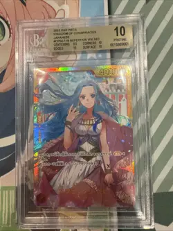 One Piece TCG Nefeltari Vivi Secrets of Conspiracies OP04-118 BGS 10 - Image 1