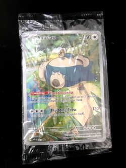 Pokemon TCG Snorlax SVP051 Scarlet and Violet 151 Promo 🔥SEALED!🔥 - Image 2