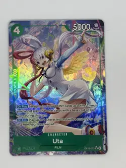 Uta Alt Art OP13-023 SR Carrying on His Will ONE PIECE TCG (x2 Lot Cards) - Image 3