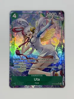 Uta Alt Art OP13-023 SR Carrying on His Will ONE PIECE TCG (x2 Lot Cards) - Image 5