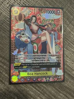 Boa Hancock SP OP14-112 SR CLEAN - One Piece TCG The Azure Sea’s Seven - Image 1
