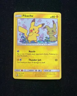 2019 Pokemon TCG English SM162 Black Star Promo Team Up 1 Pack Blister Holo M10 - Image 1