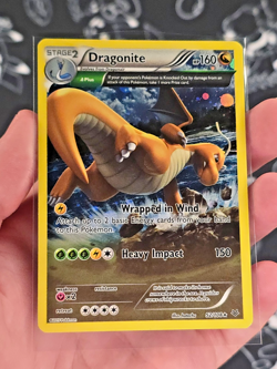 Dragonite 52/108 Roaring Skies Full Art Holo Rare Holo Pokemon Card LP/NM 52/108 - Image 2