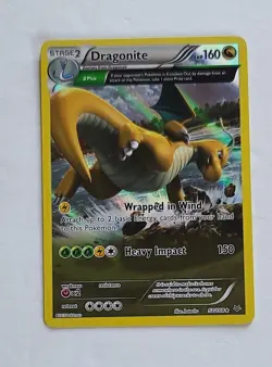 Pokemon TCG Dragonite XY Roaring Skies Full Art 52/108 Rare Holo - Image 1