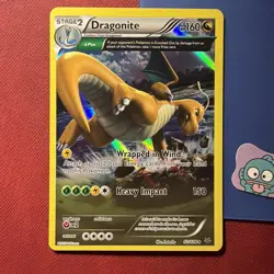 Pokemon TCG Cards Dragonite 52/108 Full Art Roaring Skies Holo Rare EXC-NM - Image 1