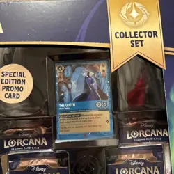 SEALED Disney Lorcana First Chapter Collector Set 6 Packs Portfolio Promo 4050368981752 - Image 3