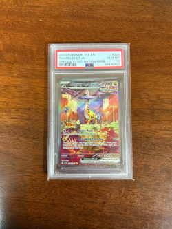 POKEMON PSA 10 2024 SV Temporal Forces Raging Bolt ex 208/162 SIR - Image 1