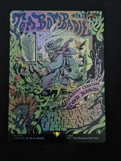 Tom Bombadil Borderless Poster Foil M 0745 LTR MTG NM Lord of the Rings - Image 2