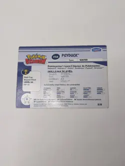 Pokemon , Danone , Stadium , Psyduck , #54 , foil card 5/8 , - Image 3
