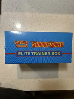 Pokemon TCG Sword and Shield Base Set Elite Trainer Box Zamazenta ETB SEALED - Image 3