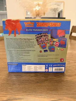 Pokemon TCG Sealed Sword and Shield Base Set ETB Elite Trainer Box Zamazenta New - Image 2