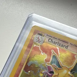 Pokemon TCG Charizard 1999 Holo Rare Card 4/102 Base Set Unlimited HP Heavy Play - Image 3