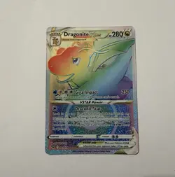 Dragonite VSTAR (Secret) 081/078 Pokemon GO Holo - Image 1