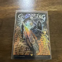 Glamdring (Borderless Poster) FOIL NM #747 The Lord of the Rings MTG - Image 1