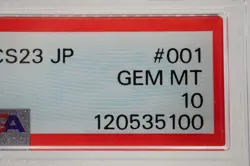 PSA 10 Pikachu ex 001/030 WCS23 World Championships Yokohama Pokemon Japanese - Image 2