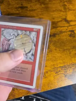 Magic: The Gathering Wheel of Fortune Revised Edition Sorcery, Light Play - Image 2